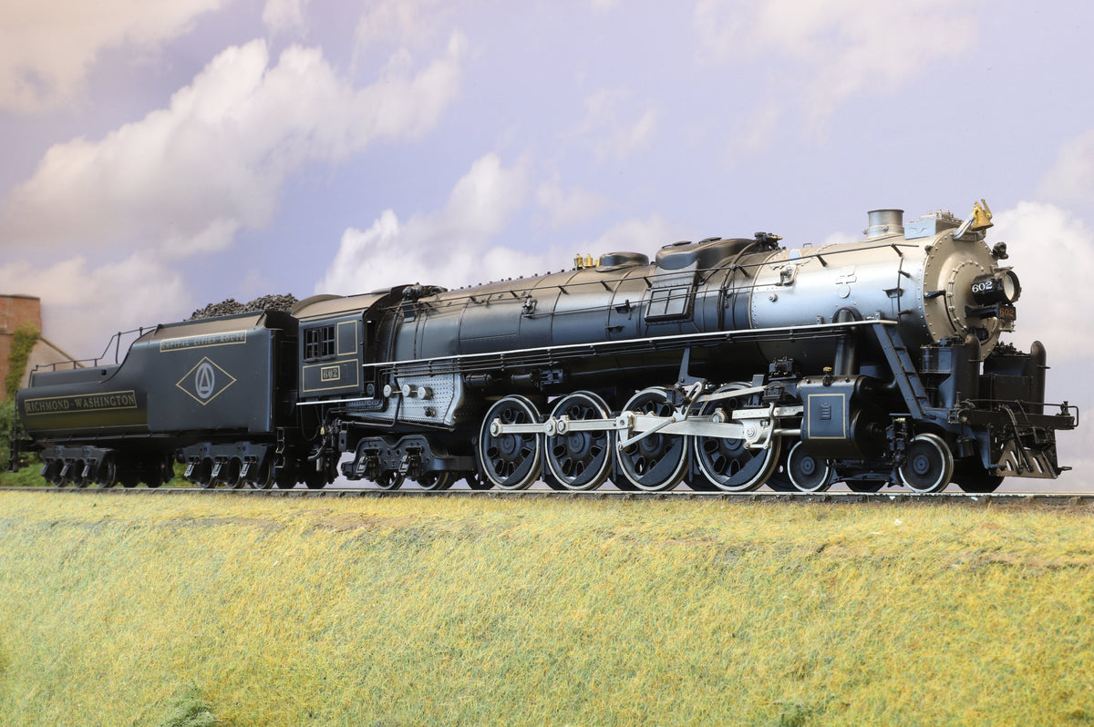 Sam Hong SA Brass Finescale O Gauge Richmond Fredericksburg & Potomac 4-8-4 Governor Class No. 602
