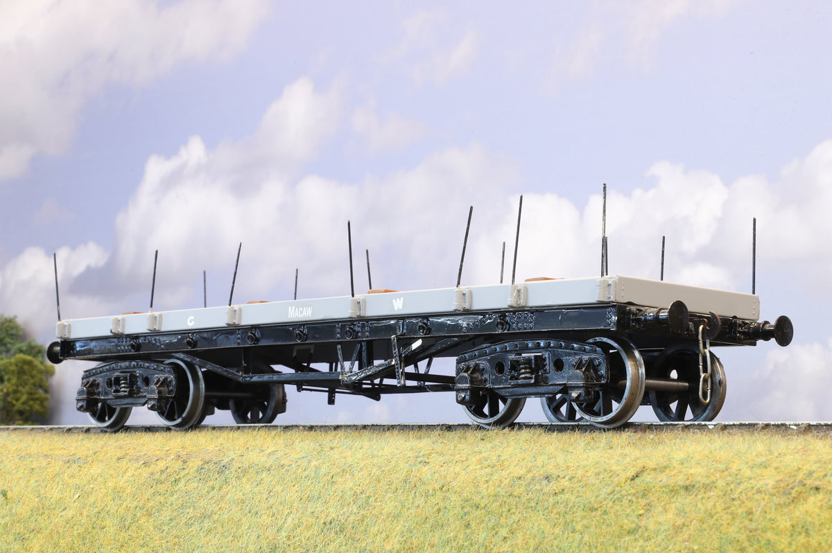 Gauge 1 (10mm) Kit-Built GWR Macaw B Bogie Bolster Wagon