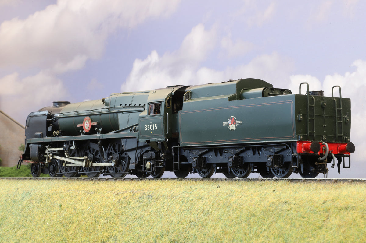 Finescale O Gauge (Kit-Built) Merchant Navy Class 4-6-2 No. 35015 &#39;Rotterdam Lloyd&#39; BR Green (Late Crest)