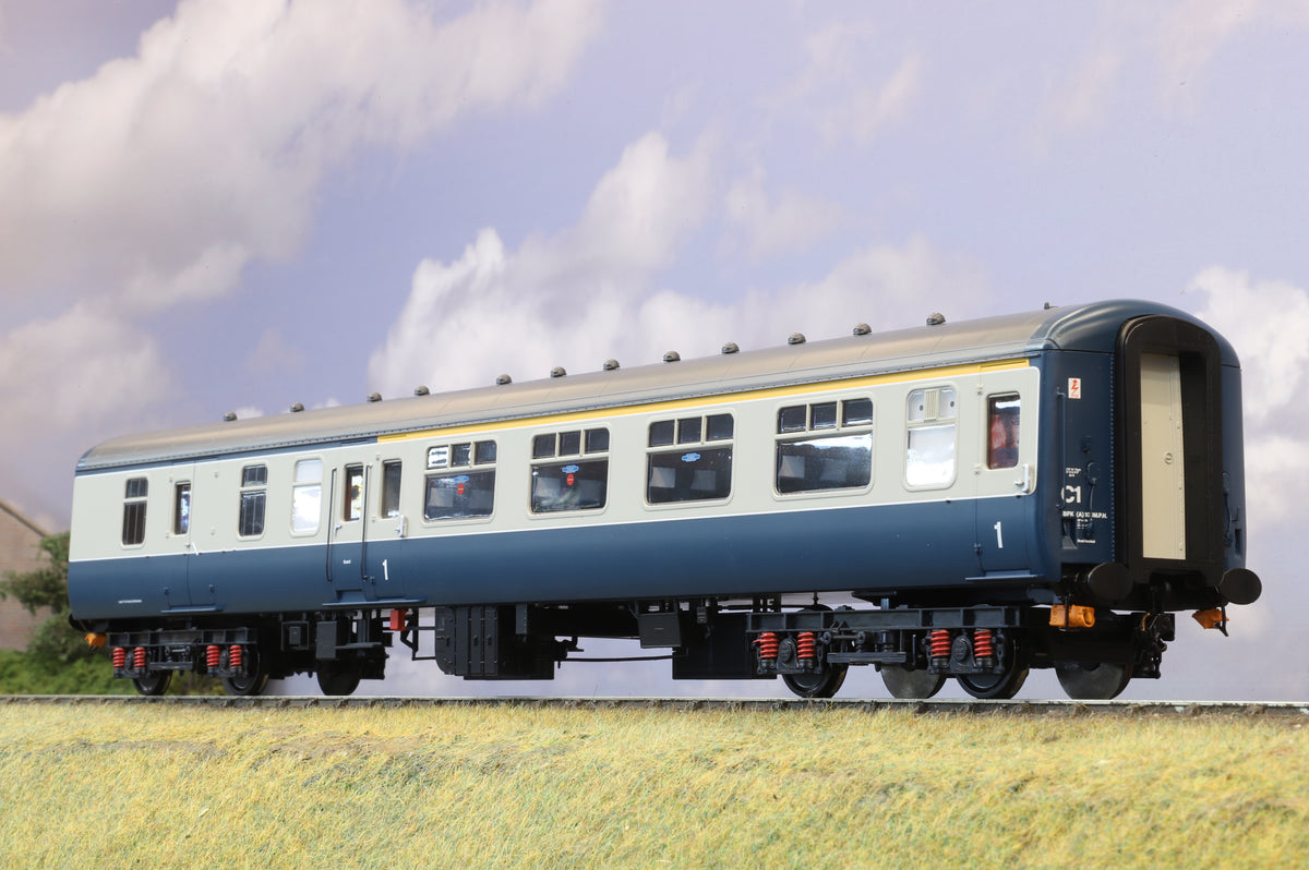 Heljan Finescale O Gauge MK2 BFK BR Blue/Grey (Unnumbered)