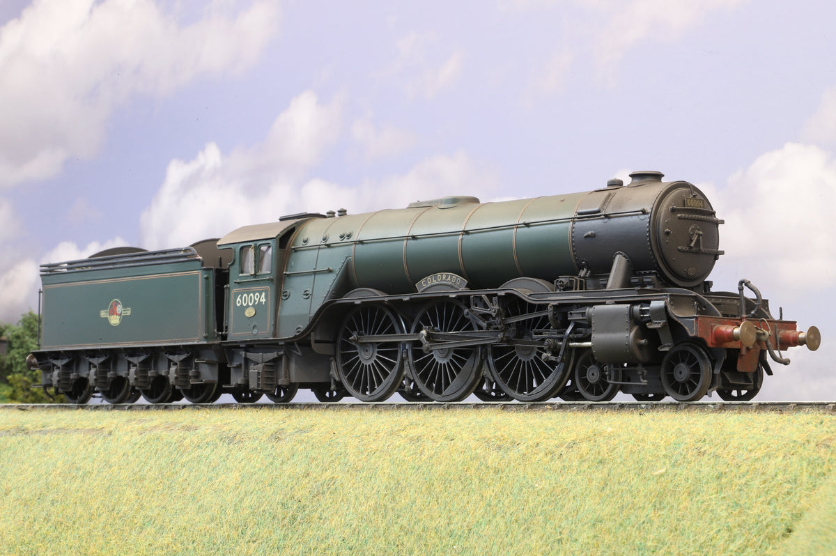 DJH Finescale O Gauge (Kit-Built) ex-LNER Gresley A3 No. 60094 'Colorado', BR Green Late Crests, Weathered