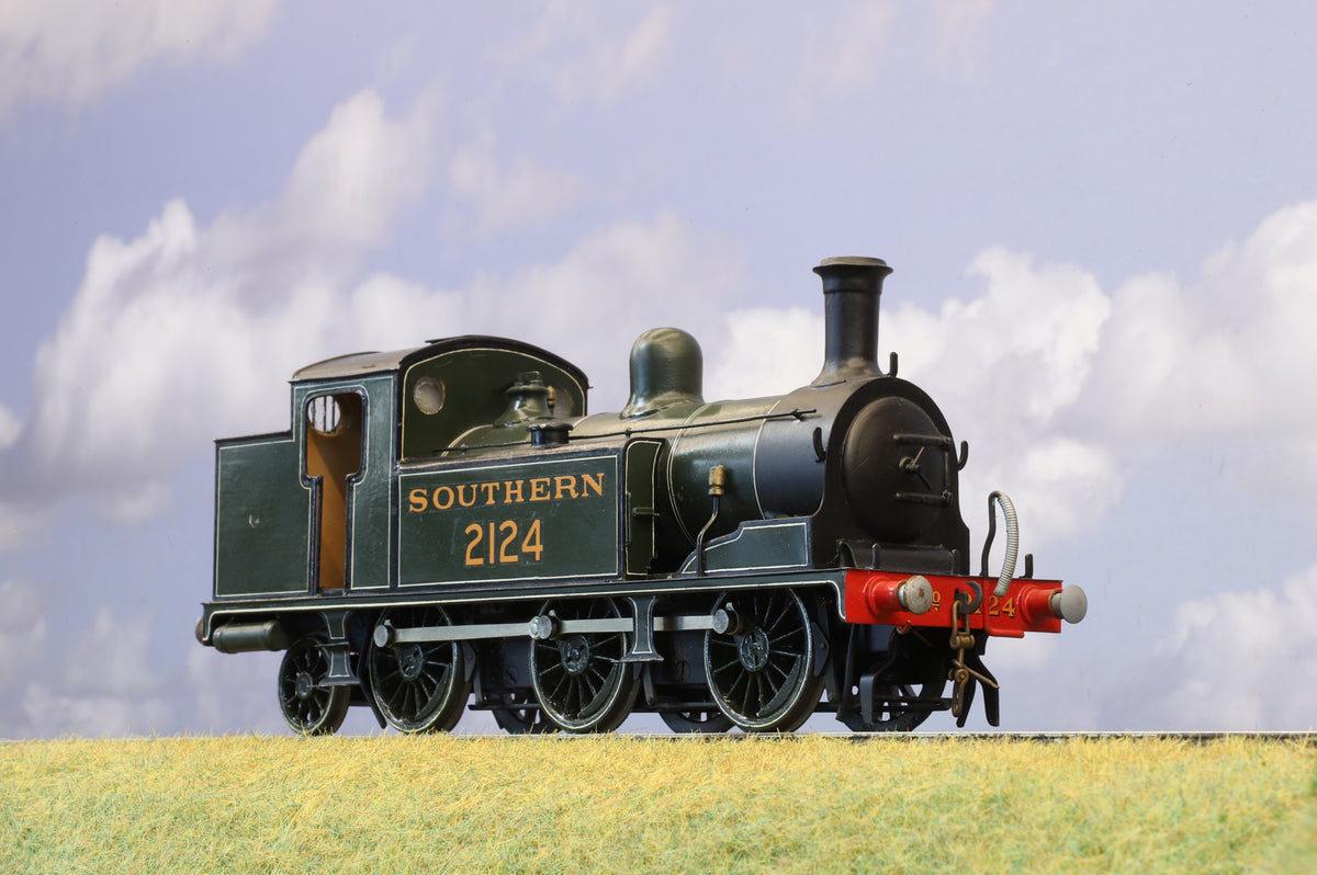 Kit/Scratch-Built Finescale O Gauge SR E1/R No. 2124, Olive Green