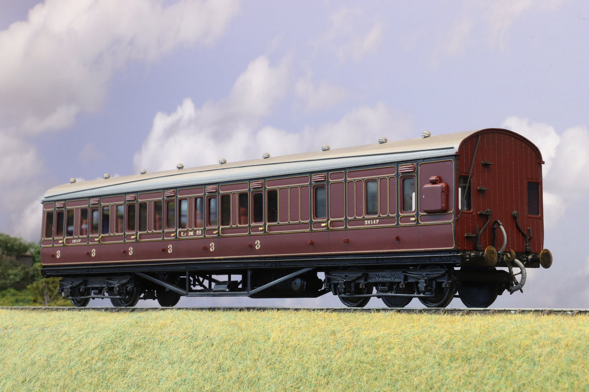Finescale O Gauge (Kit-Built) LMS Suburban Brake Third No. 20147 (Brass Construction)