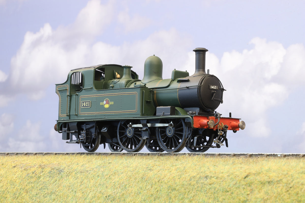 Finescale O Gauge (Kit-Built) Class 14xx No. 1421 BR Green (Late Crest)