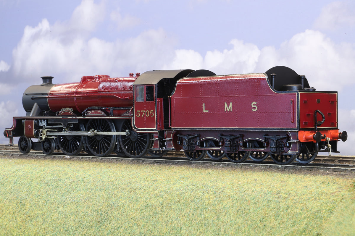 Finescale O Gauge (Kit-Built) LMS Jubilee No. 5705 'Seahorse' Pro-Glossed