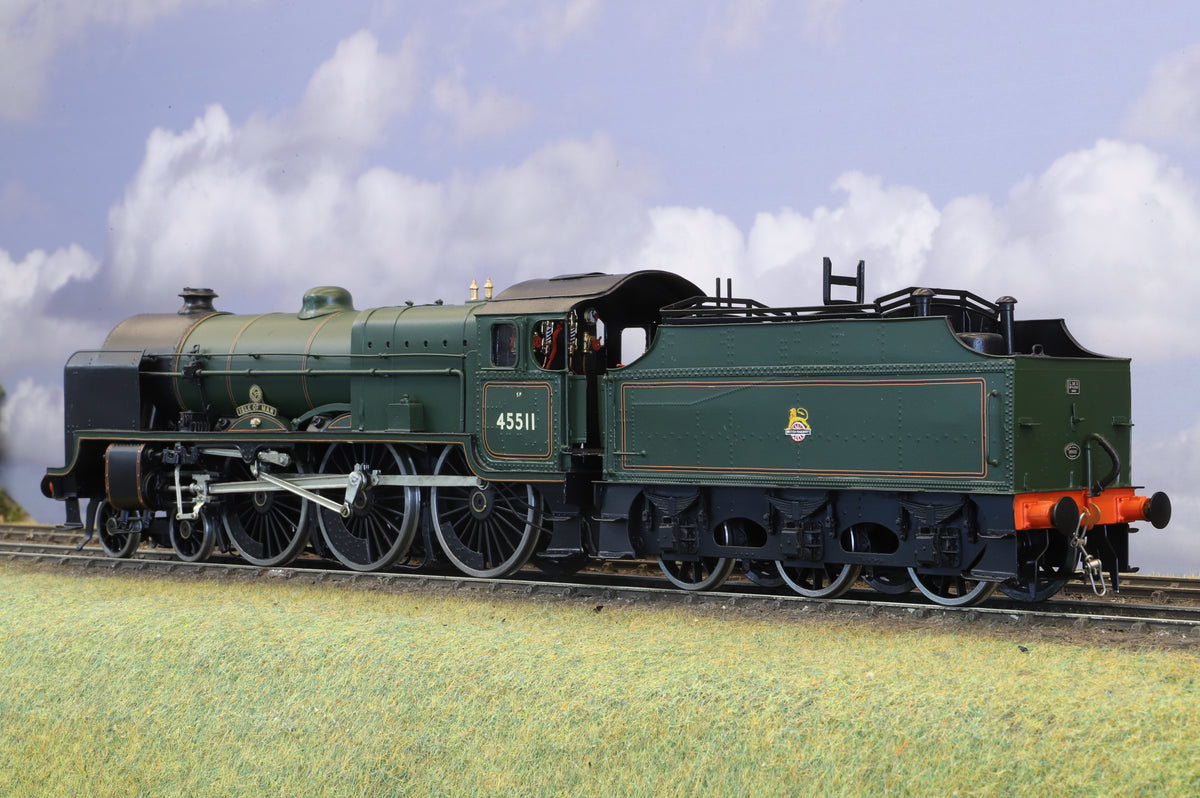 Finescale O Gauge (Kit-Built) ex-LMS Unrebuilt Patriot No. 45511 'Isle of Man' BR Green Early Crest