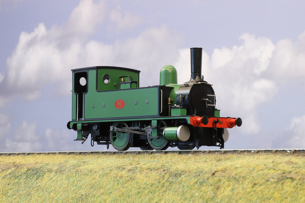 Workshop Dapol Finescale O Gauge (7S-018-006) Class B4 0-4-0T LSWR Lined Green No. 91