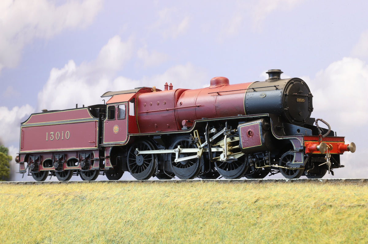 Finescale O Gauge (Kit-Built) LMS &#39;Crab&#39; No. 13010 Crimson Lake