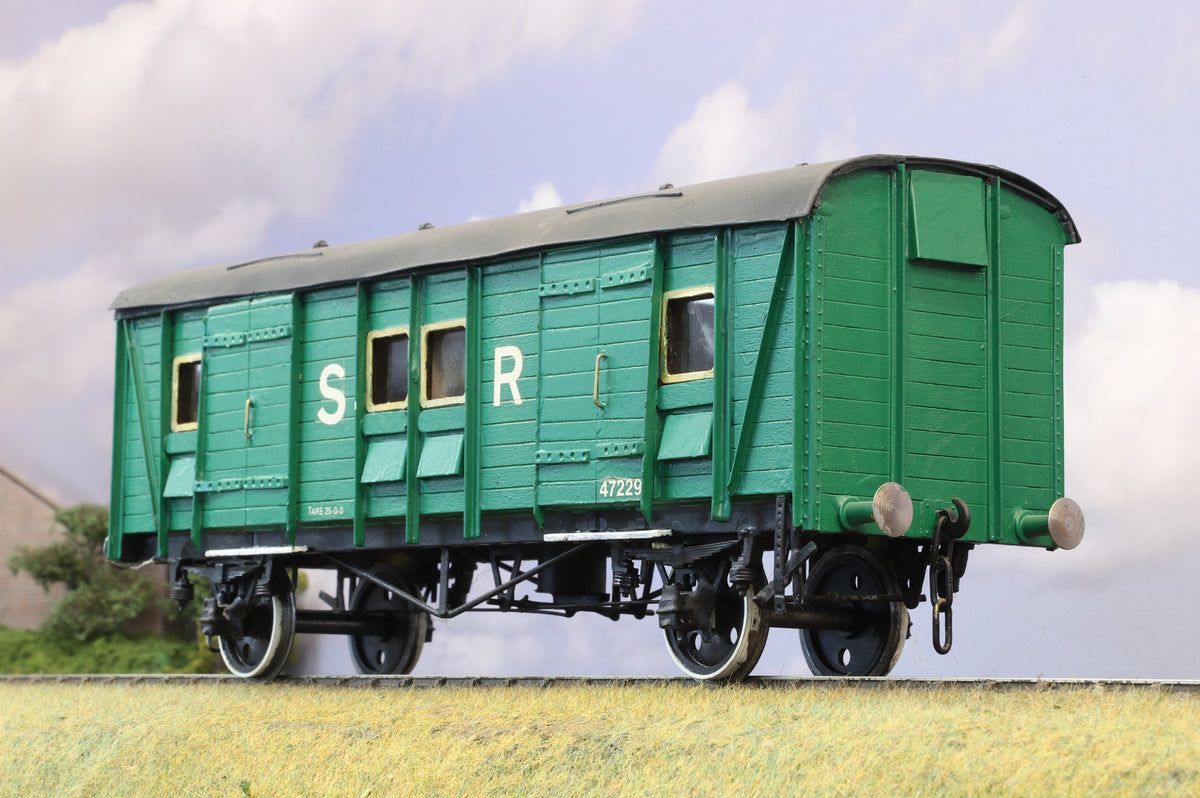 Gauge 1 (10mm) Scratch-Built Southern Railway PMV