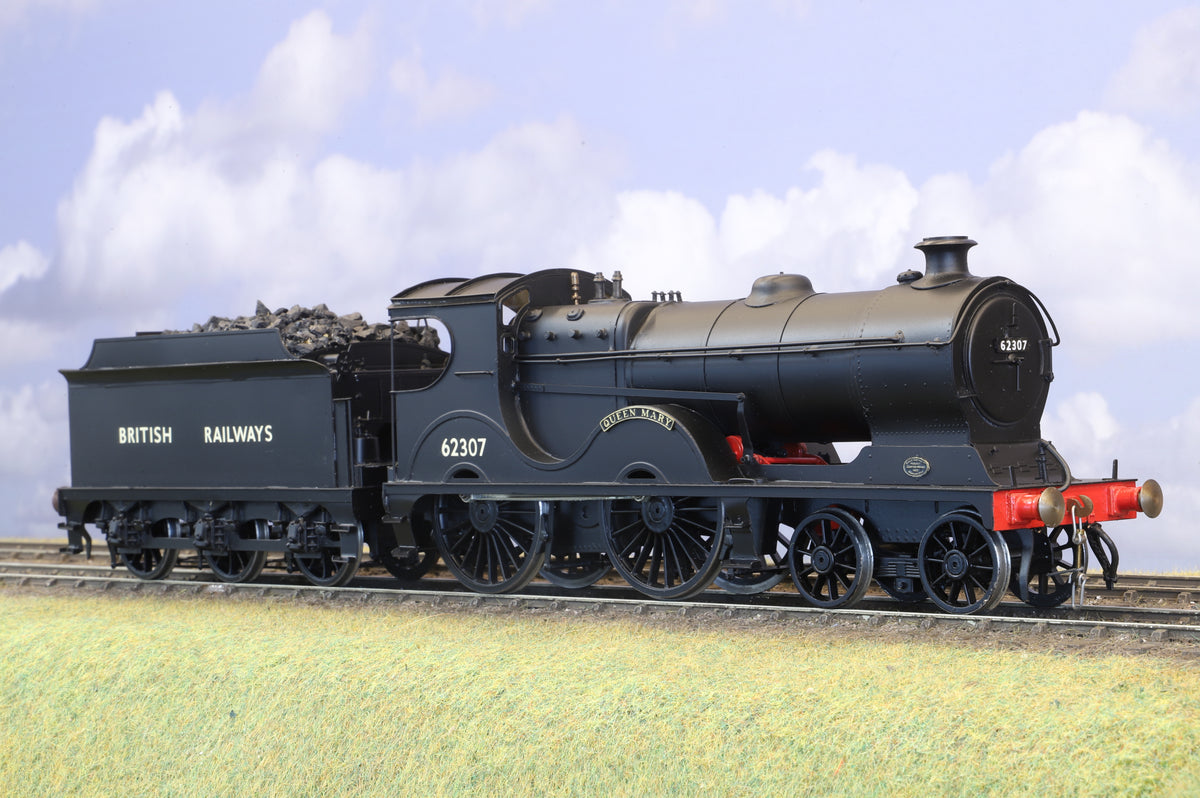Finescale O Gauge (Kit-Built) ex-GCR 11B/D9 No. 62307 'Queen Mary' British Railways Lettering Black