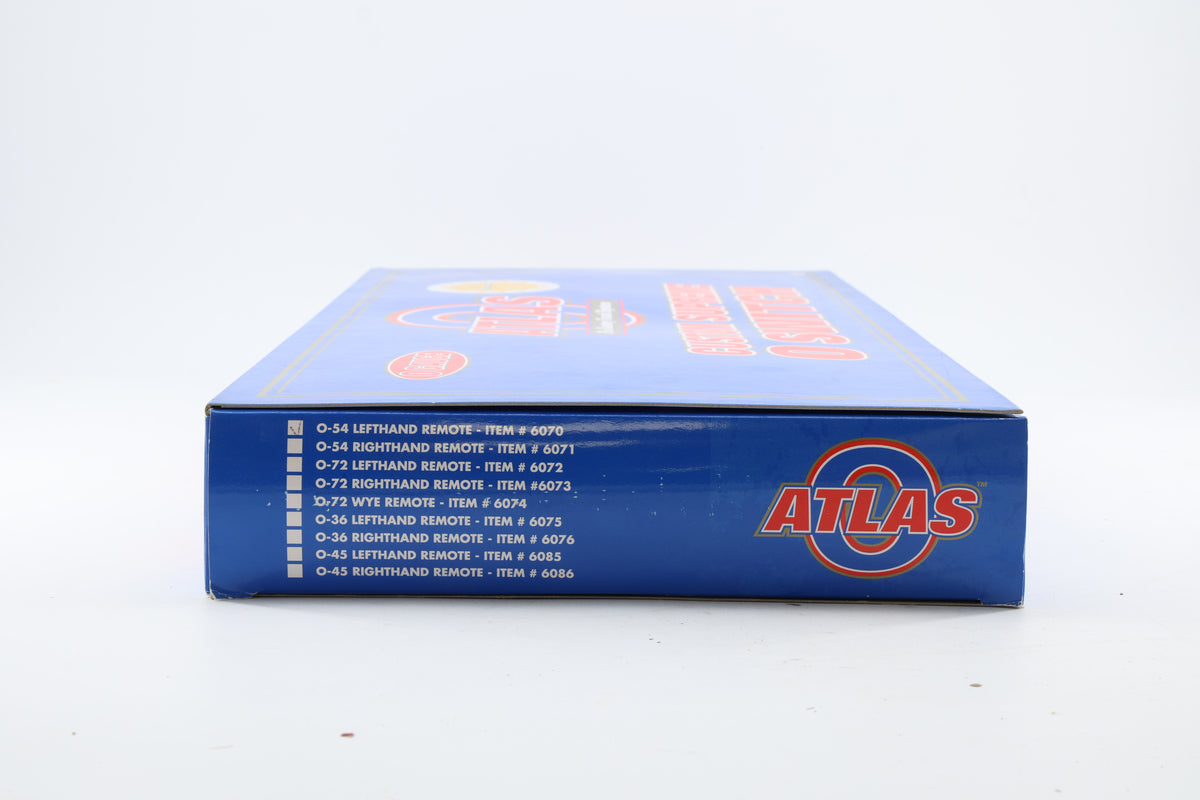 Atlas O Gauge Custom Supreme Switch 0-54 Left Hand (Point Only) #6070