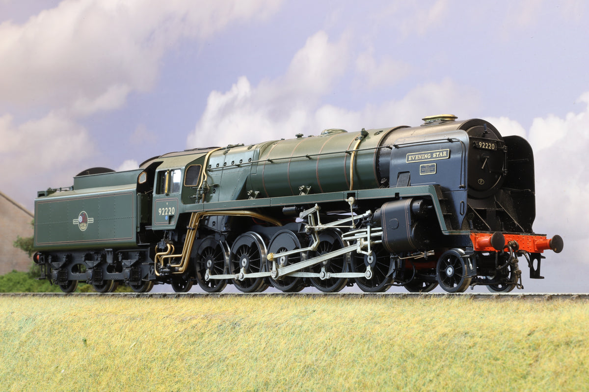 55H Models Finescale O Gauge Class 9F No. &#39;92220&#39; &#39;Evening Star&#39; BR Green (Late Crest)