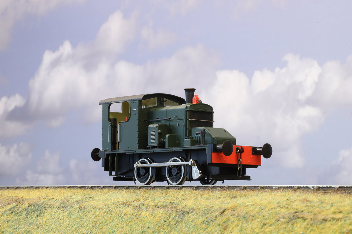 Ixion Finescale O Gauge Fowler Diesel Mechanical Shunter Unlined Green DCC Sound