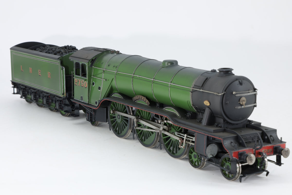 Sancheng/Bachmann Brassworks Finescale O Gauge Class A3 No. 2750 'Papyrus' LNER Green Pro-Weathered