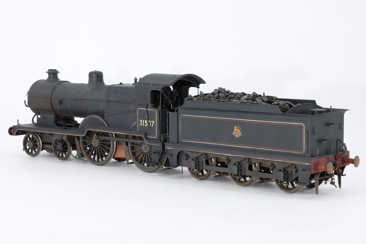 Finescale O Gauge (Kit-Built) ex-SECR Rebuilt E1 No. 31507 BR Black Pro-Weathered