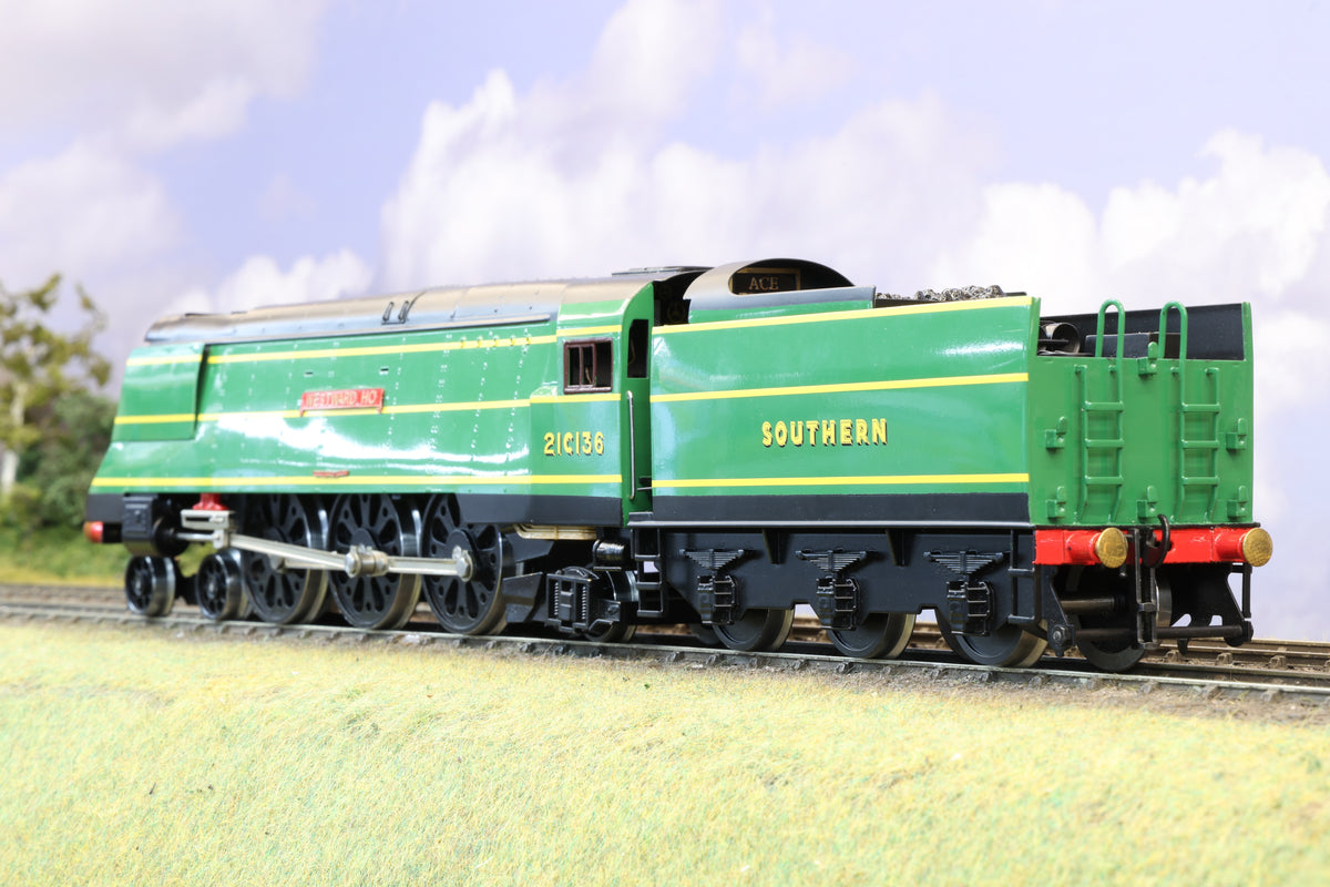 Ace Trains Coarse Scale O Gauge Bulleid Pacific No.21C136 'Westward Ho', 2/3-rail operation