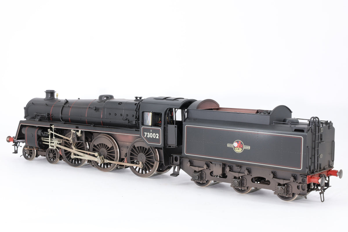55H Models BR Standard Class 5 No. 73002 BR Black (Late Crest) Pro-Weathered