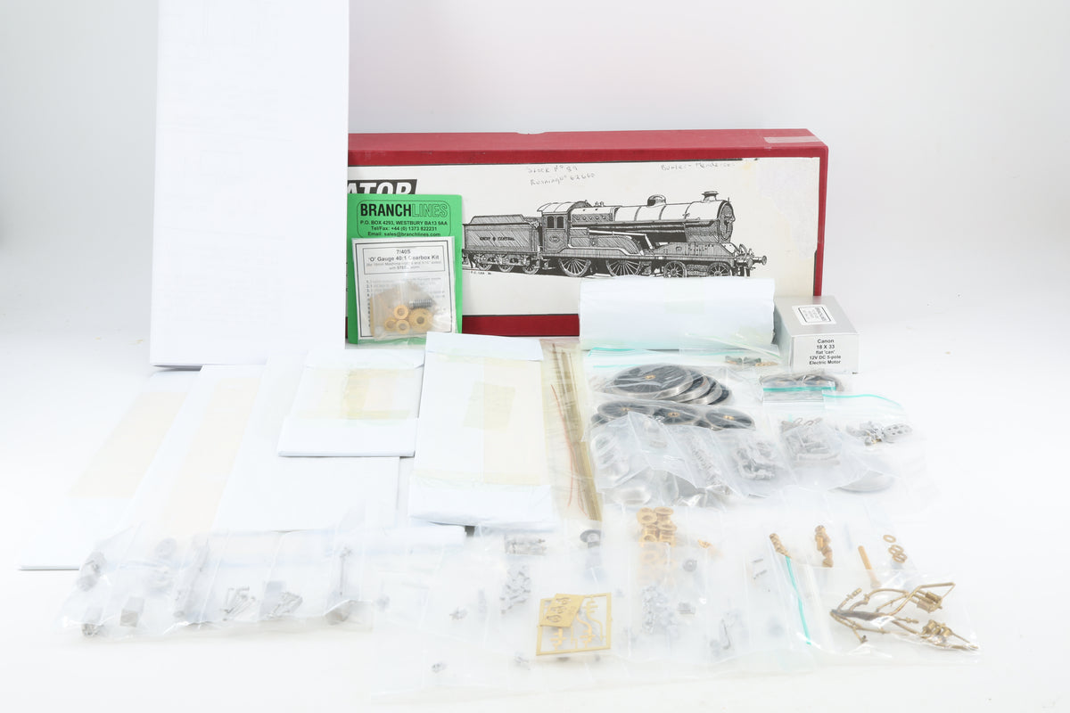 Gladiator GCR/LNER/BR Robinson Class D11/1 4-4-0 Locomotive & Tender Kit