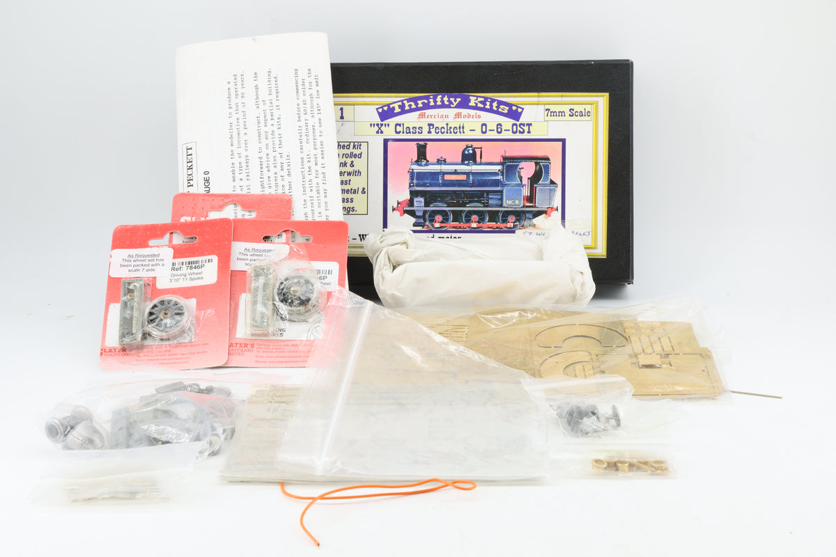 Mercian Models Peckett & Sons X Class 0-6-0ST Locomotive Kit