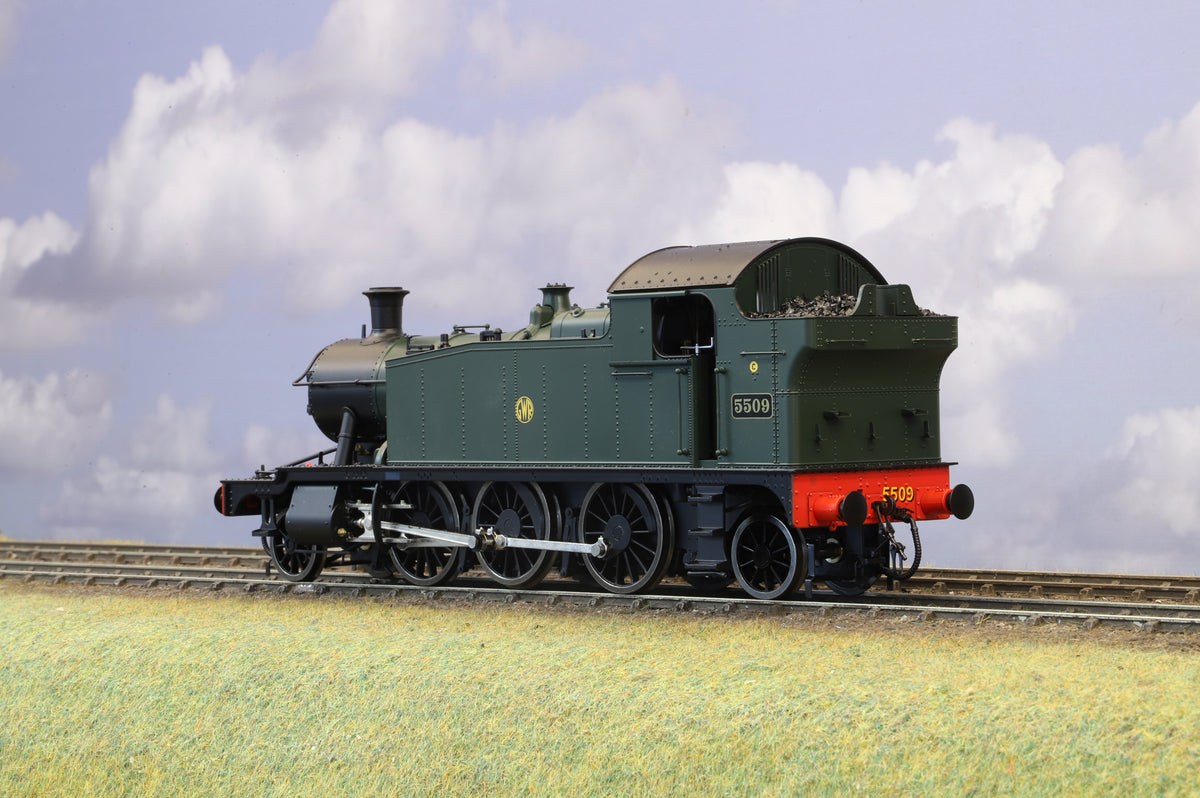 Lionheart Finescale O Gauge GWR Class 55xx No. 5509, GWR Shirtbutton Green