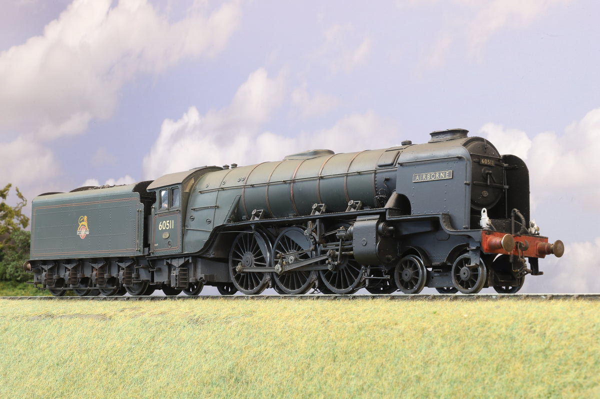 DJH Finescale O Gauge (Kit-Built) Class A2/3 No. 60511 'Airborne' BR Green (Weathered)
