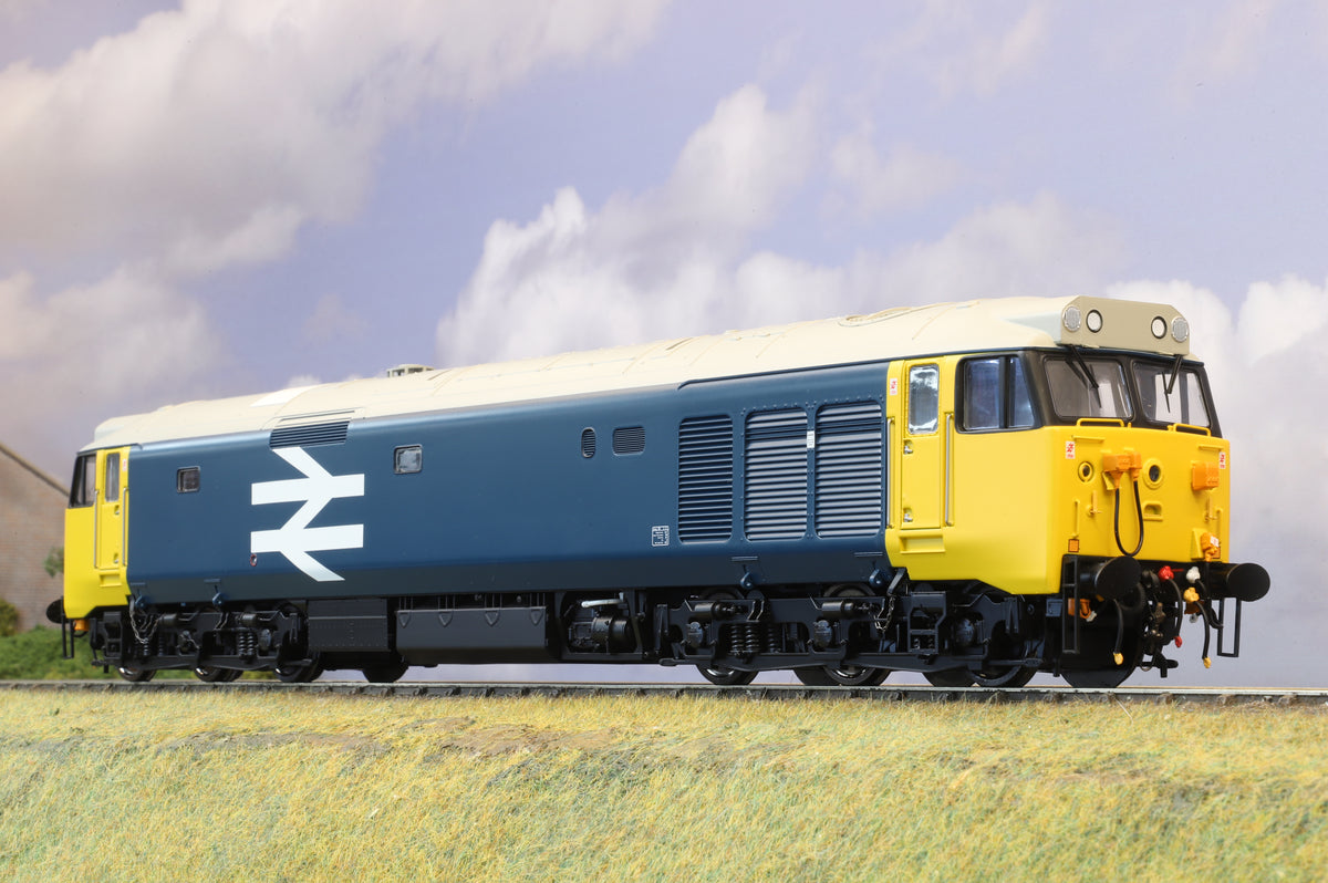 Heljan Finescale O Gauge Class 50 BR Large Logo Blue (Unnumbered)