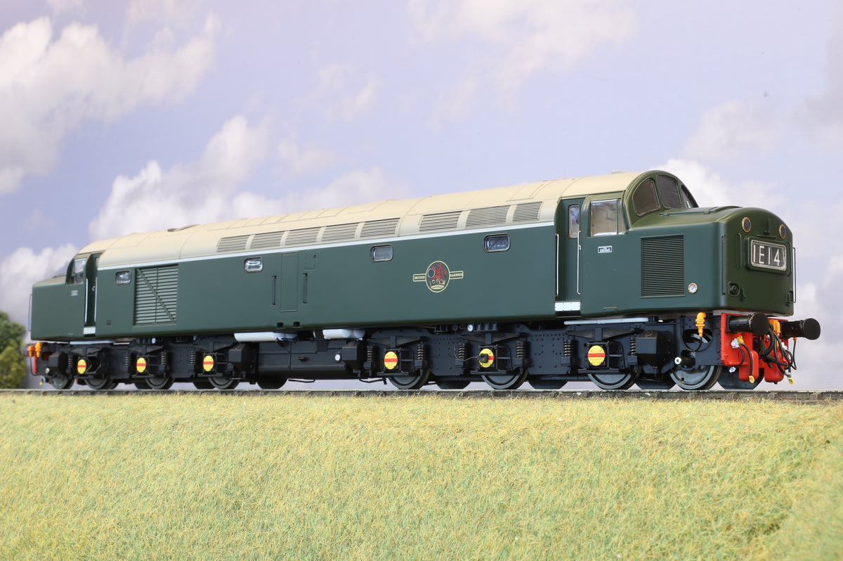 Heljan Finescale O Gauge Class 40/Type 4 BR Green, Unnumbered (Centre Headcode)
