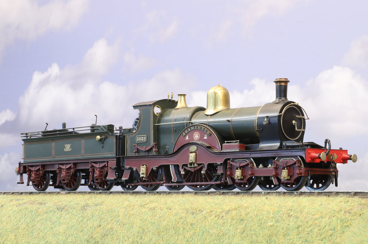 Scorpio Models Finescale O Gauge (Kit-Built) GWR 3031 Class No. 3032 'Agamemnon', GWR Lined Green