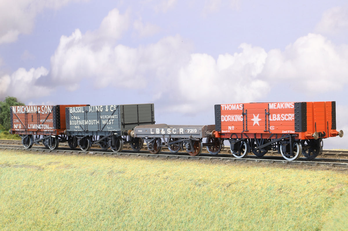 Finescale O Gauge (Kit-Built) Rake of 4 LB&SCR Wagons