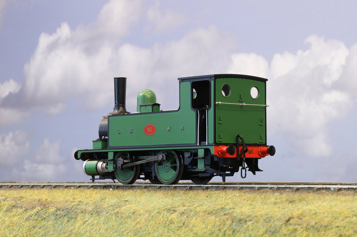 Dapol Finescale O Gauge (7S-018-006) Class B4 0-4-0T LSWR Lined Green No. 91