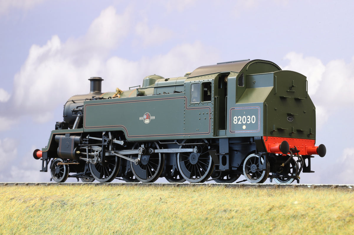 Lionheart Finescale O Gauge Standard Three Tank No.82030, BR Lined Green DCC Sound