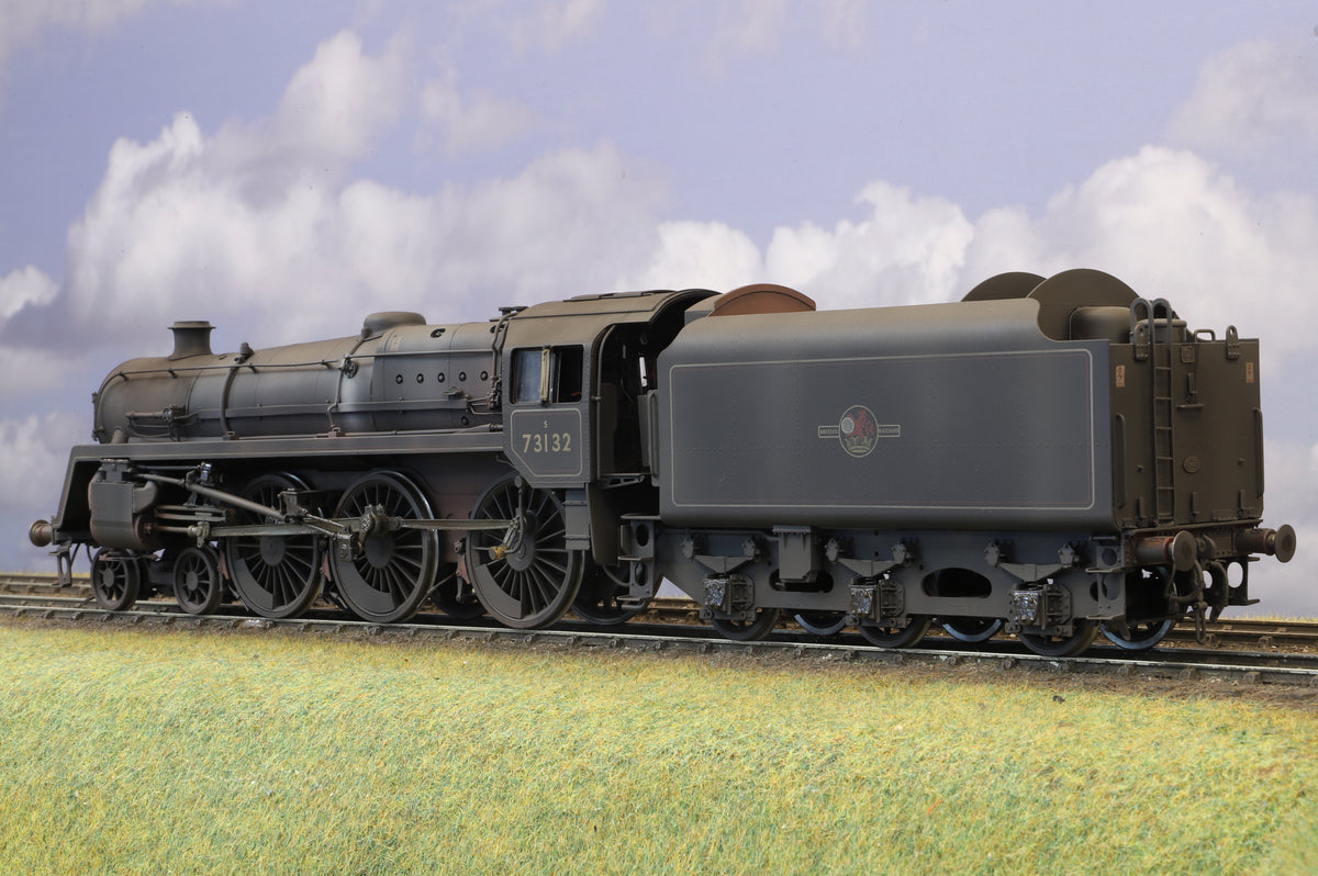 55H Models BR Standard Class 5 No. 73132 BR Black (Late Crest) Pro-Weathered