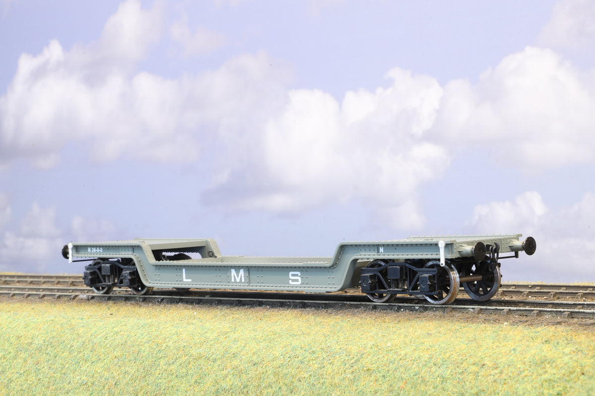 Darstaed Finescale O Gauge 45 Ton Bogie Well Wagon LMS