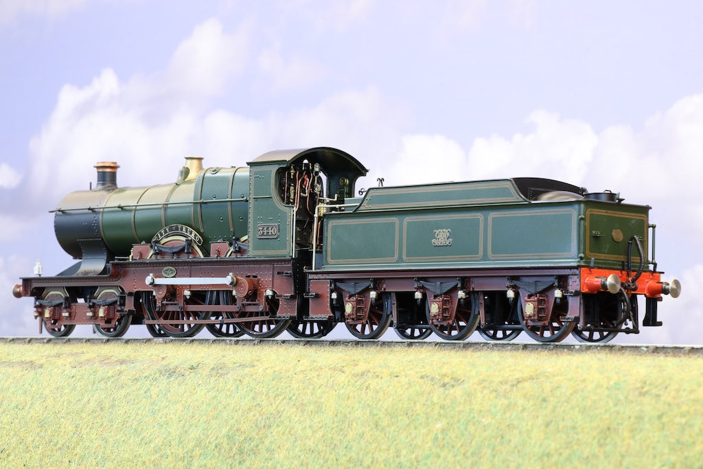 Sancheng Finescale O Gauge GWR 'City' Class No. 3717 'City Of Truro' Great Western Lined Green DCC Sound