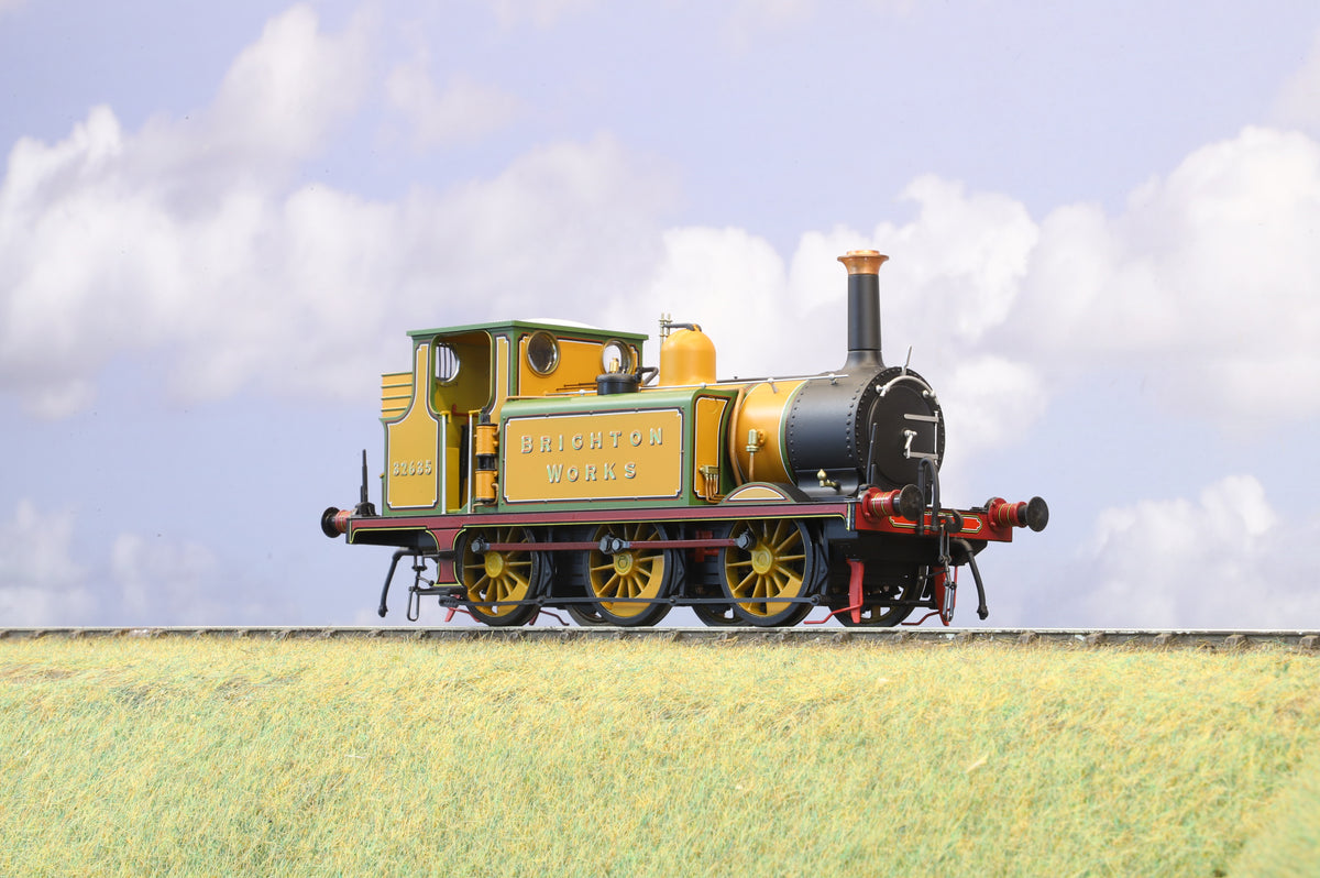 Dapol/Gaugemaster Finescale O Gauge 'Terrier' 'Brighton Works' Improved Engine Green No. 32635