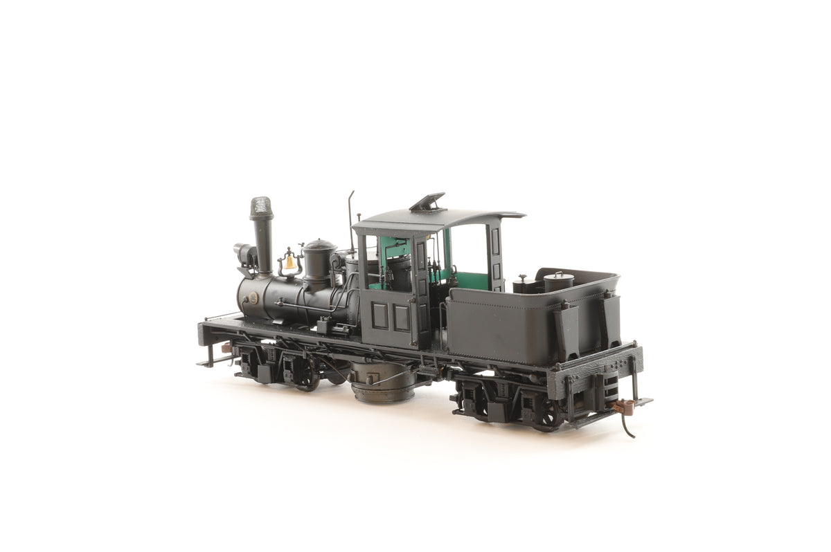 Spectrum/Bachmann On30 T-Boiler Two Truck Shay Locomotive, Unlettered, DCC Sound