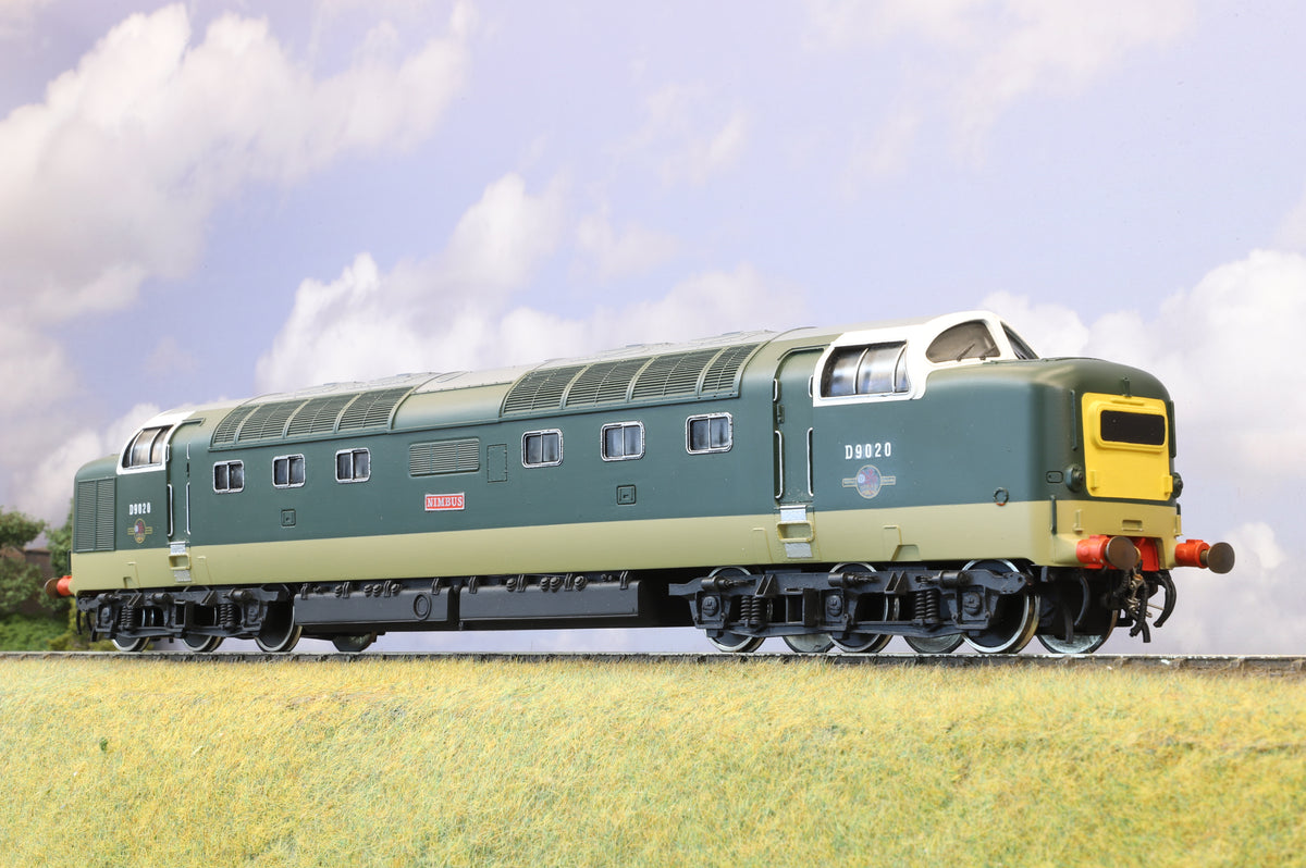 Skytrex Finescale O Gauge Class 55 &#39;Deltic&#39; No. D9020 &#39;Nimbus&#39; BR Green DCC Sound