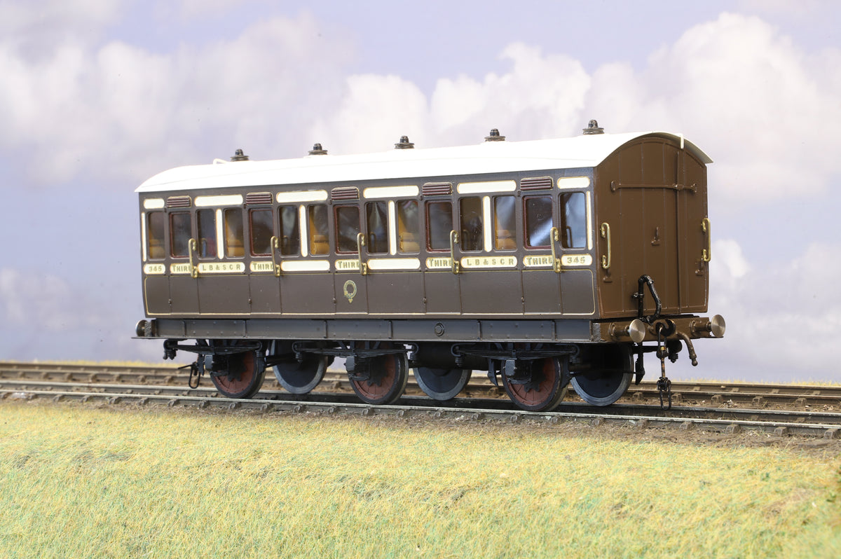 MSC Models Finescale O Gauge (Kit-Built) LB&SCR Billington 6 Wheel All Third Coach No. 345