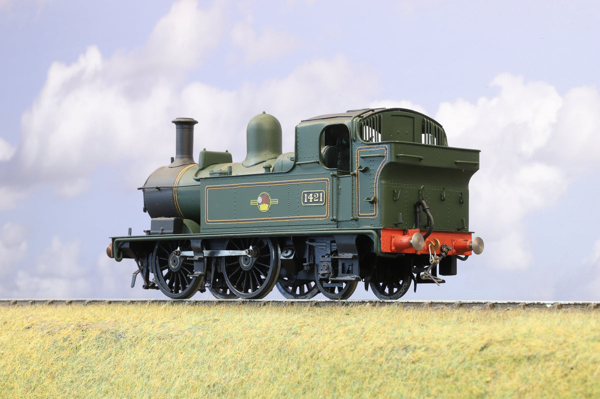 Finescale O Gauge (Kit-Built) Class 14xx No. 1421 BR Green (Late Crest)