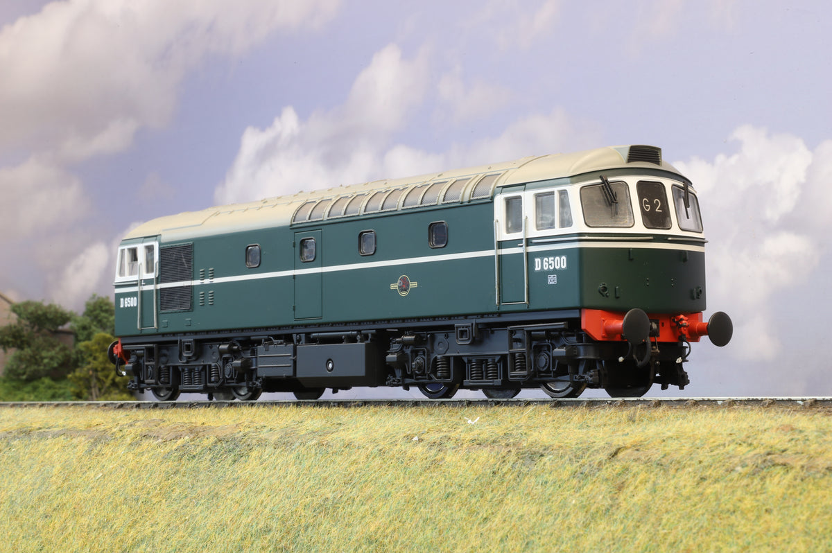 Heljan Finescale O Gauge Class 33 No. D6500, BR Green, DCC Sound