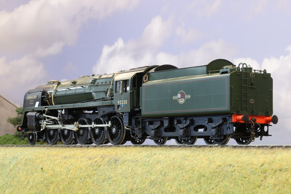 55H Models Finescale O Gauge Class 9F No. &#39;92220&#39; &#39;Evening Star&#39; BR Green (Late Crest)