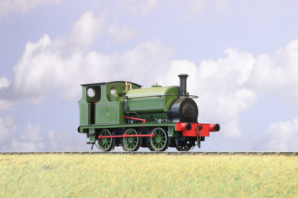 Ixion Finescale O Gauge Hudswell Clarke Standard Contractor's Tank, Lined Green