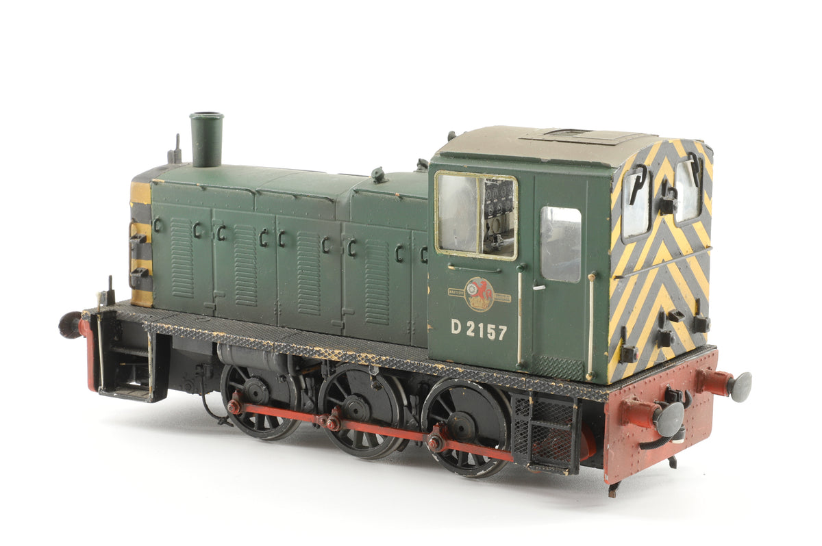 WORKSHOP Finescale O Gauge DJH Kit-built Class 03 Shunter No.D2157 DCC Fitted