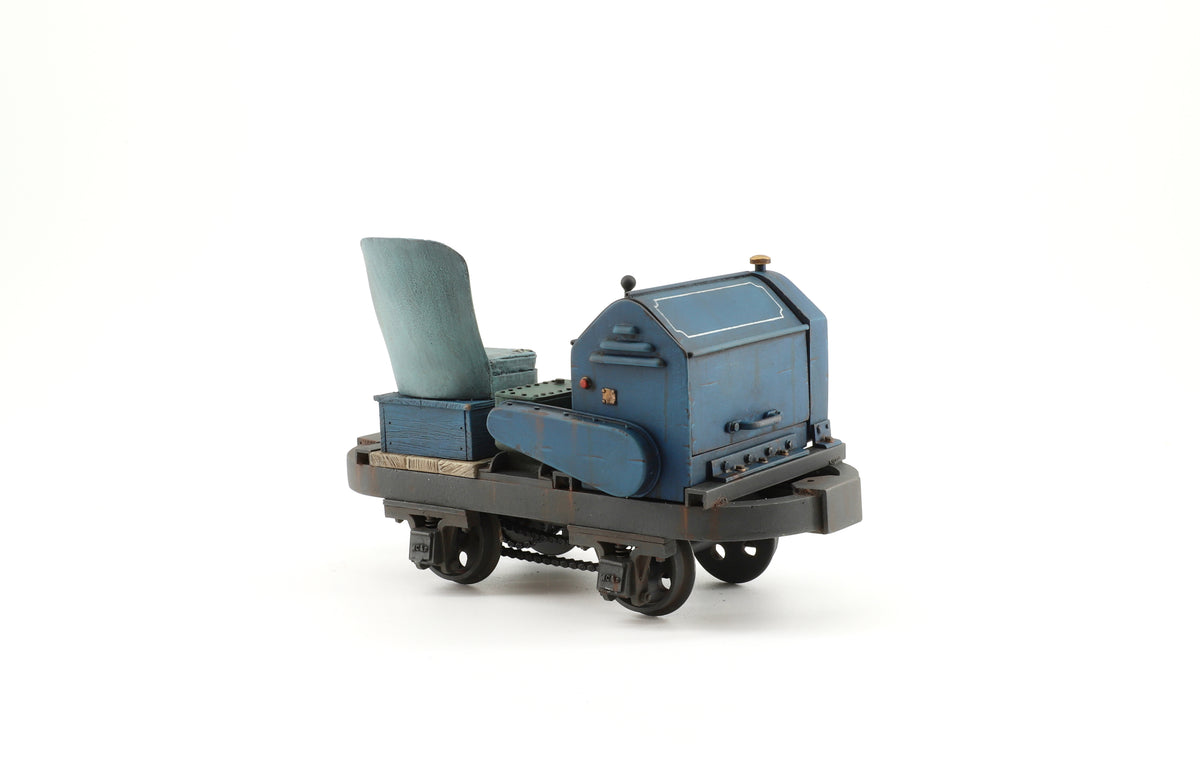 Model Earth Design 16mm (45mm Gauge) 'Tyke' Ride-on Locomotive (Weathered Blue)