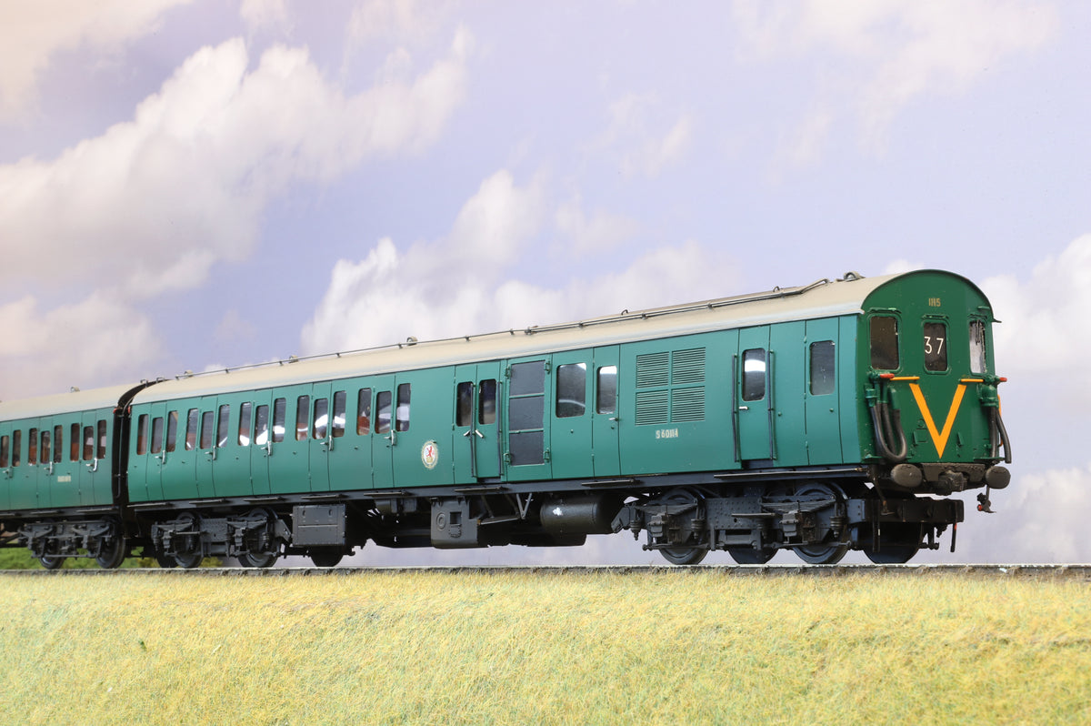 Finescale O Gauge (Kit-Built) Class 205 3-Car DEMU BR Green