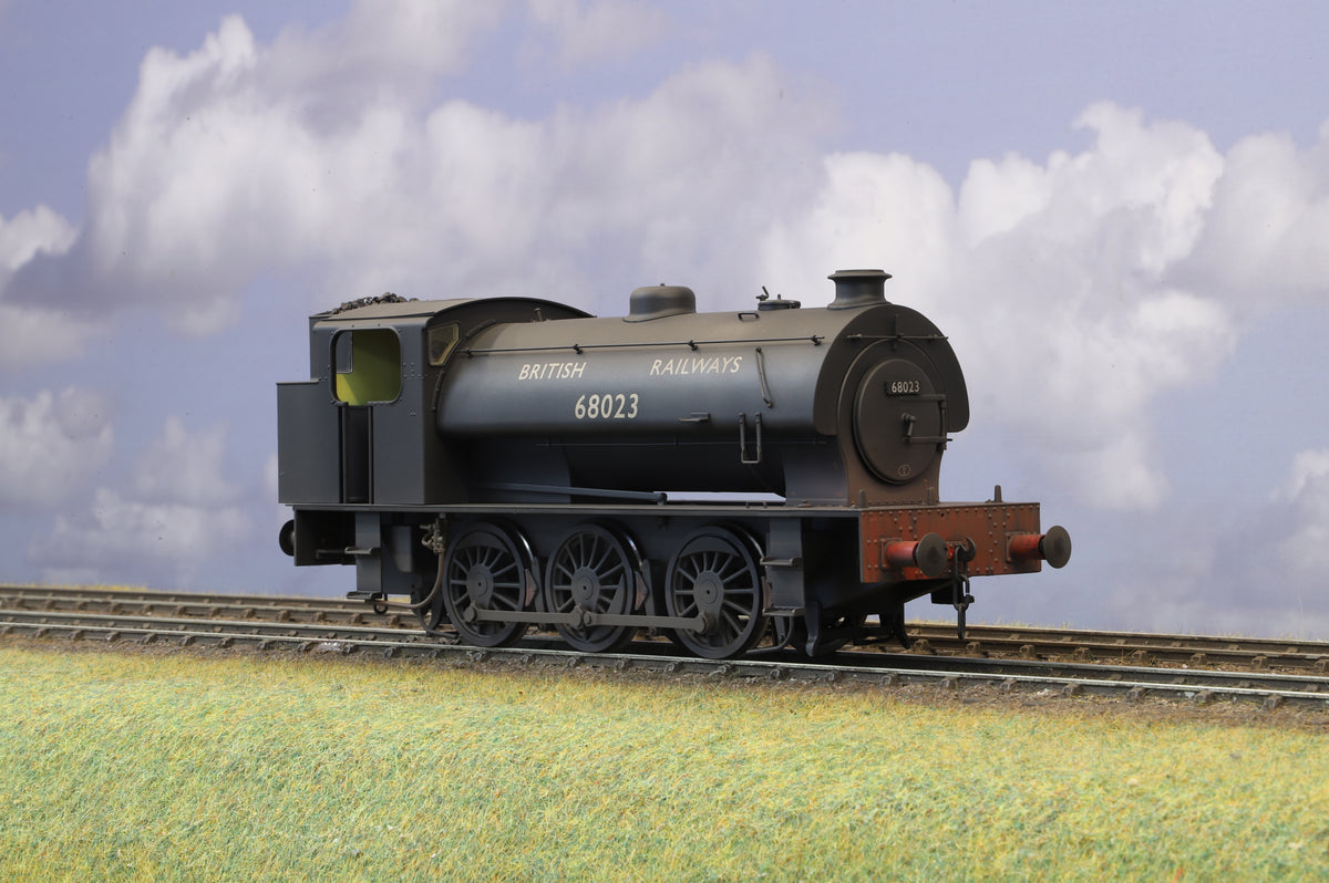 Dapol Finescale O Gauge J94 'Austerity' 0-6-0 No. 68023, BR Early Lettering, Pro Weathered