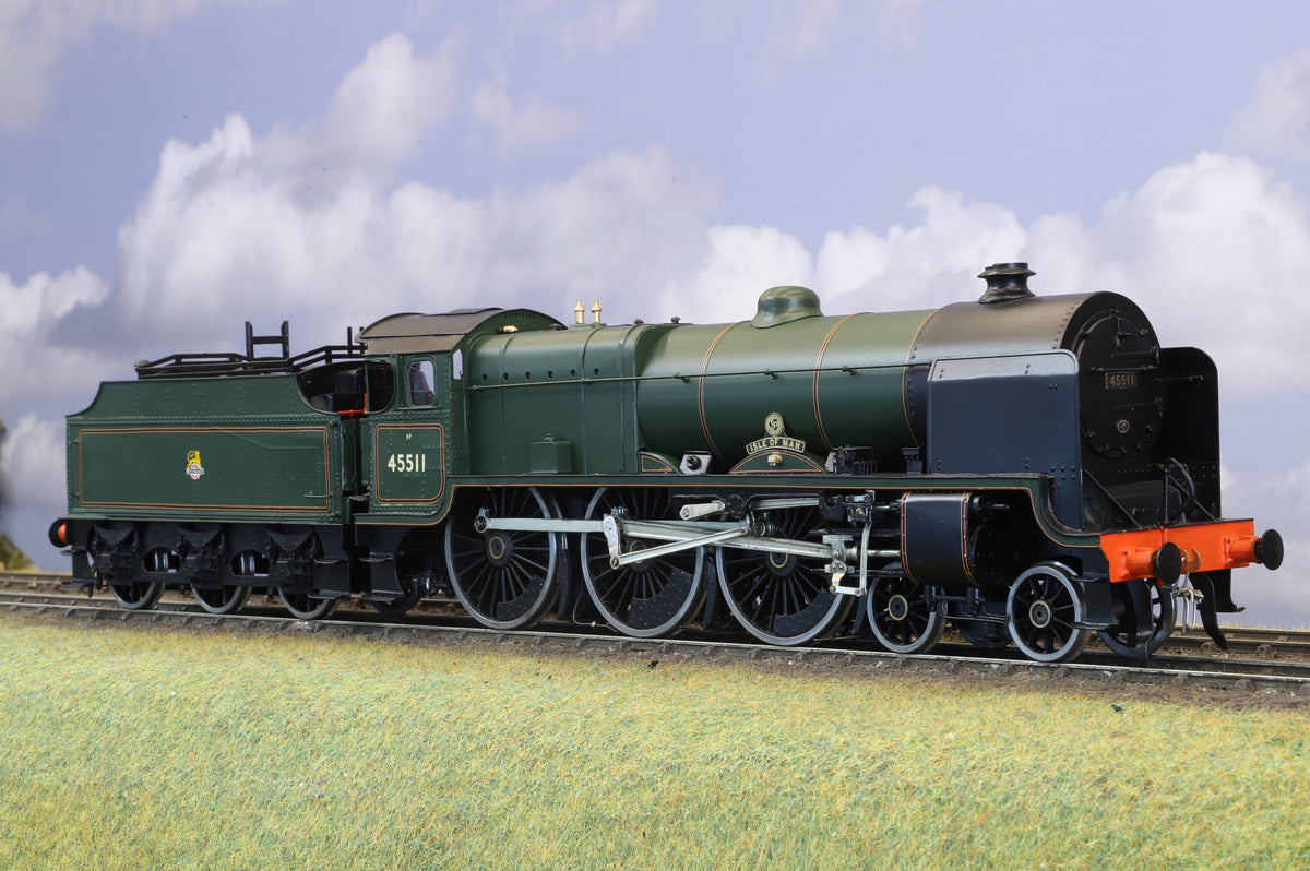 Finescale O Gauge (Kit-Built) ex-LMS Unrebuilt Patriot No. 45511 'Isle of Man' BR Green Early Crest