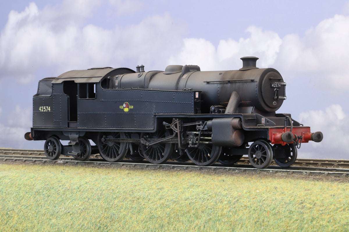Finescale O Gauge (Kit-Built) LMS Stanier Class 4MT No.42574 BR Unlined Black