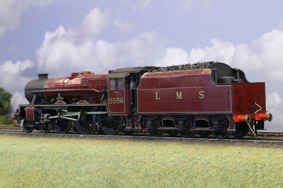 Finescale O Gauge (Kit-Built) LMS Jubilee No. 5596 'Bahamas' (1960/70sPres) Pro-Glossed/Weathered