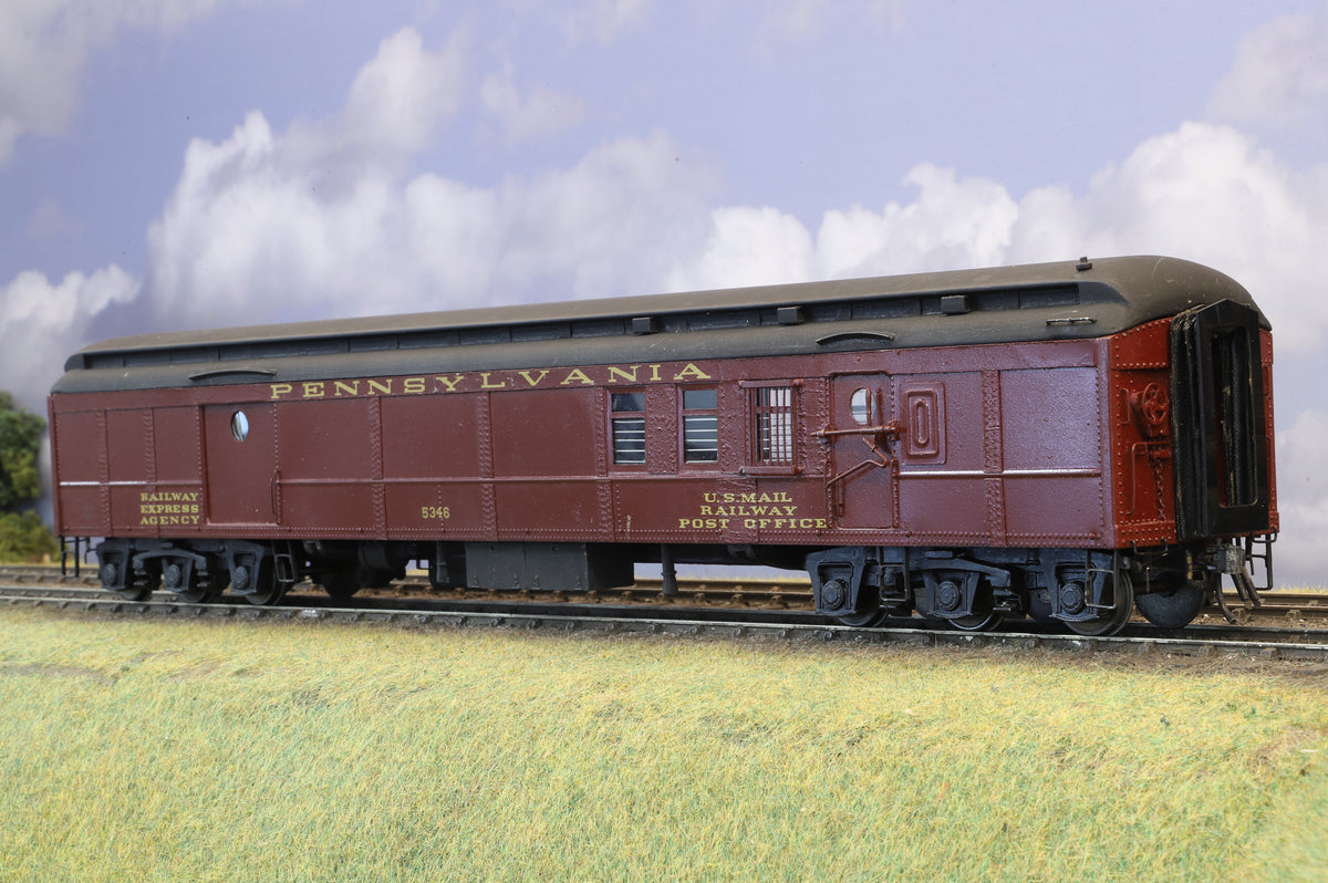 Finescale O Gauge (Kit-Built) Pennsylvania Travelling Post Office Baggage Car